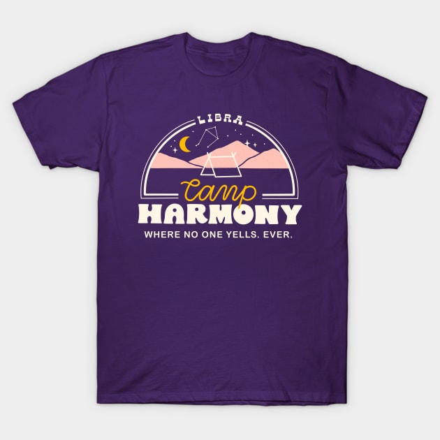 Libra Camp Harmony T-Shirt by Megan Roy